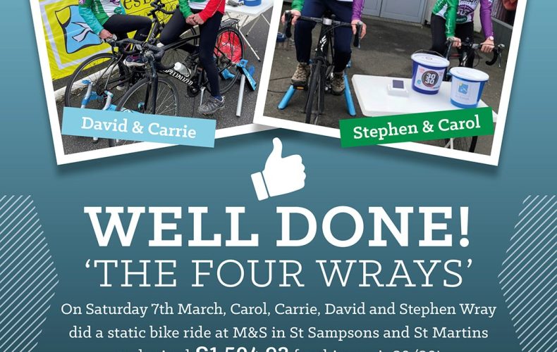 Static Bike Ride at M&S St Martins